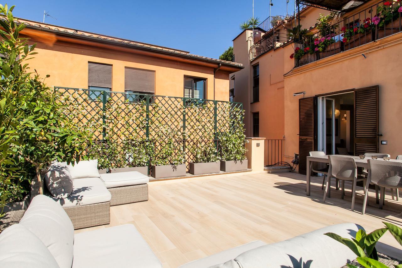 Spanish Steps Design Penthouse With Terrace Rome Bagian luar foto